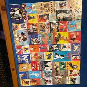 Retro Dogs Puzzle, 300 piece, Vintage, book covers, Super fun and really cute!